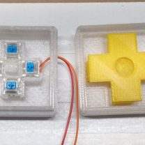 Büyük D-Pad Tuşu ve Anahtar Tutucu