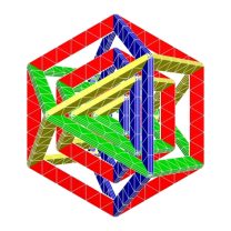 3 İç İçe Küboctahedral Nolids (Set 1)