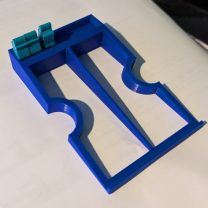 Arcs Court Kartı ve Meeple Tutucu