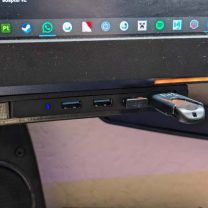 MSI Monitör İçin Anker USB Hub Tutucu