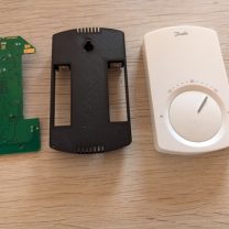 Danfoss CF2 / CF Rx / CF RP / CF RS Termostatlar İçin Arka Plaka