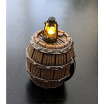 3 mm LED ve 2032 Pil İçin Silindirik Gövde