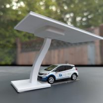 Minyatür Güneş Paneli Kanopi Otoparkı