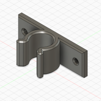 Parametrik süpürge tutucu