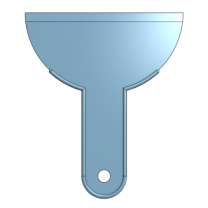 10cm Genişliğinde Macun Spatulası