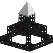 Plan Çizimi Piramit Tepesi