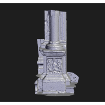 Revopoint RANGE 2/3 3D Tarayıcı ile Yakalanmış Sütun
