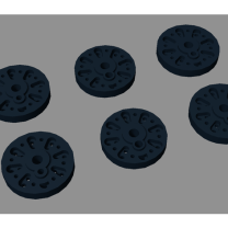 Buharlı lokomotif teker merkezleri