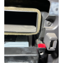 Jeep XJ Tek DIN Radyo Montaj Braketleri