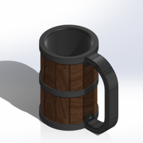 Temel Stil Tankard Kutu Kılıfı