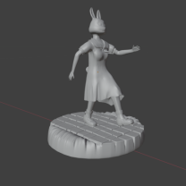 1 İnç Yarıçaplı Haru Figürü