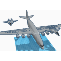 3 adet F-16 taşıyan kargo uçağı