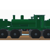 Brio Garratt lokomotif