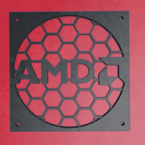 120mm AMD Fan Kapağı