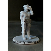 1/56 Ölçek 28 mm Bilim Kurgu PA Güvenlik Görevlileri