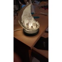 Delikli Işık Odaklayıcılı Bambu LED Kapağı