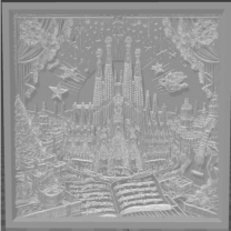 Albüm Kapak Litofanı