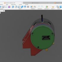 Yüksek performanslı büyük dişli Bowden ekstruder