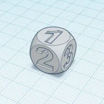 6 Yüzlü Zar Tinkercad Eğitimi