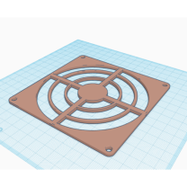 120mm Fan Koruyucu Kapağı Ek Halkalı