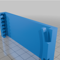 Tuğla klips çift kanca