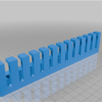 12 Yuvalı Temel USB Kablo Askısı