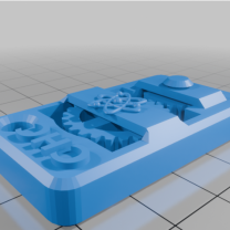 CHC Bilim-Mühendislik Kulübü Anahtarlığı (Dişli Fidget)