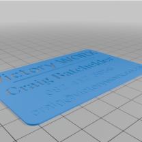 Craig Batchelder kartvizit (0.7 mm)