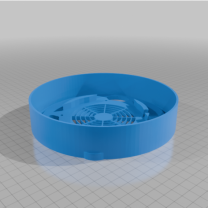 130PDS Ana Ayna Arka Kapağı (80mm Fanlı)