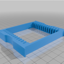 2.5 mm Kalın Mikroskop Lam Tutucu Adaptörü (Standart Lam Kutusu İçin)