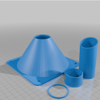 120mm Fan Hava Çıkış Daraltıcı