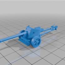 1/100 Ölçek PAK 40 75 mm Top Seti