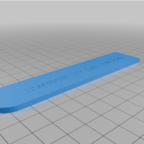 Braille “Üç Basamağa Dikkat” Uyarısı