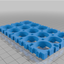 3×5 20700 Pil Tutucu