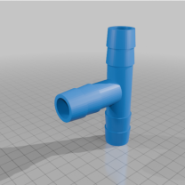 3/4 × 3/4 × 3/4 Barb T Bağlantısı