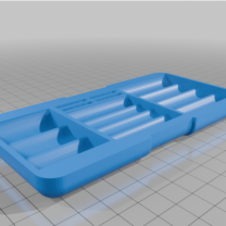 AR-15 Şarjör Boyutunda Pil Tutucu