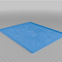 Siyah Beyaz La Catrina Hueforge Duvar Sanatı