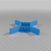 ARR Mavi Tüp 38 mm 4 Kanat 3 mm Hizalama Aparatı