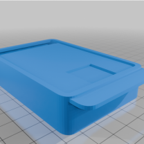 Sürgülü kapaklı kutu