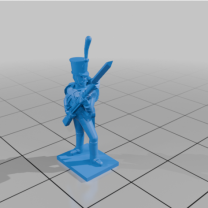 1/100 Fransız 1796 Piyadeler (Şakolu)