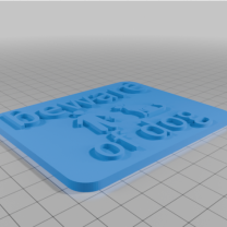 Dikkat Köpek Var Levhası