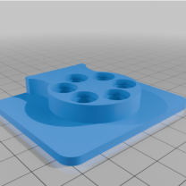 Axial Flux veya Magnetik Alet Değiştirici – OpenScad 3D Baskı