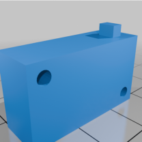 Arcade Mikro Anahtar Düğme Şablonu