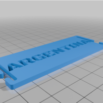 Arjantin Molle İsim Etiketi