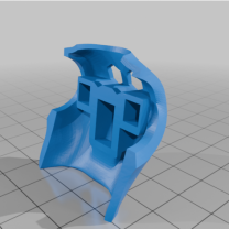 1/6 Ölçek 3D Baskı E.V.A. Aksiyon Figürü 05 Göğüs–Sırt (İki Kanat Delikli)