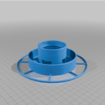 2 İnç Cam Kavanoz İçin Kuş Yemliği Tabanı