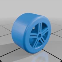 1/64 BMW Stili Lastik (Hot Wheels Uyumlu)