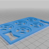 32mm Yuvarlak Wargame Minyatür Standı