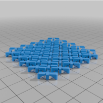 5×5 Zincir Zırh Örnek Parça