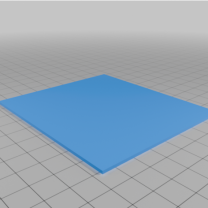 80×90×1,5 mm Düz Plaka